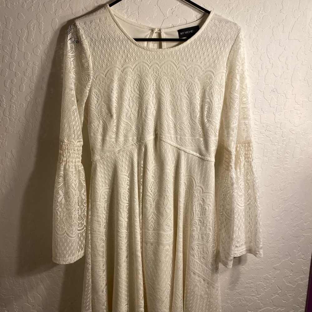 My Michelle white dress